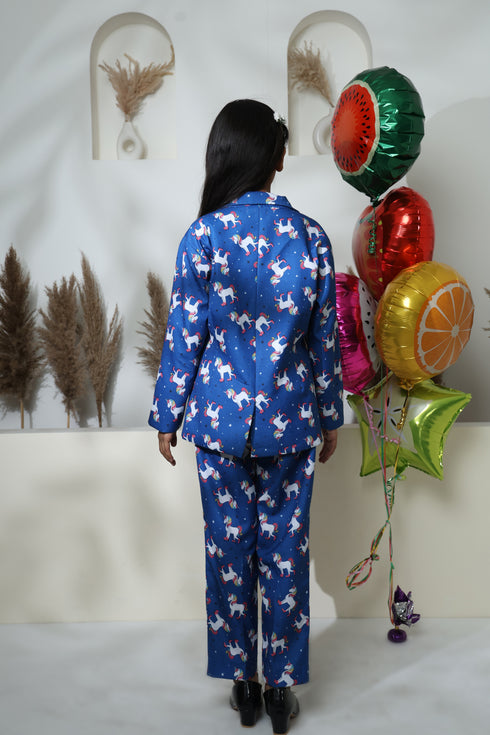 unicorn blue set